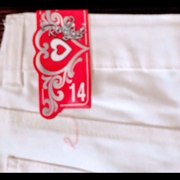 Girls bermuda shorts White Size 14 - Picture 3 of 3